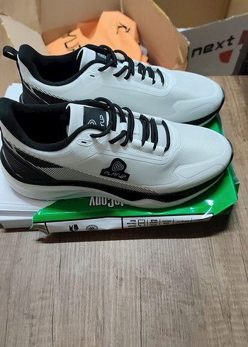 Beyaz Bağcıklı Erkek Spor Ayakkabı - Görsel 2