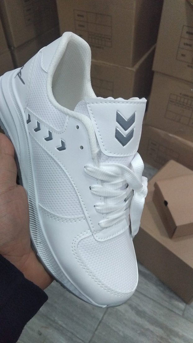 Siyah Bağcıklı Kadın Spor Ayakkabı - Görsel 4