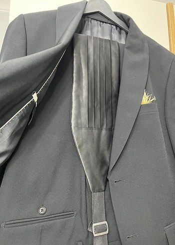 Siyah Erkek takım elbise - Görsel 2