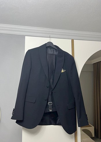 Siyah Erkek takım elbise - Görsel 4