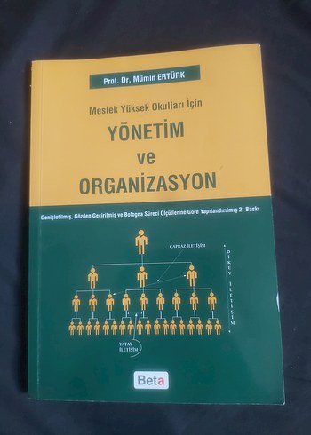 Yönetim ve Organizasyon - Prof. Dr. Mümin Ertürk