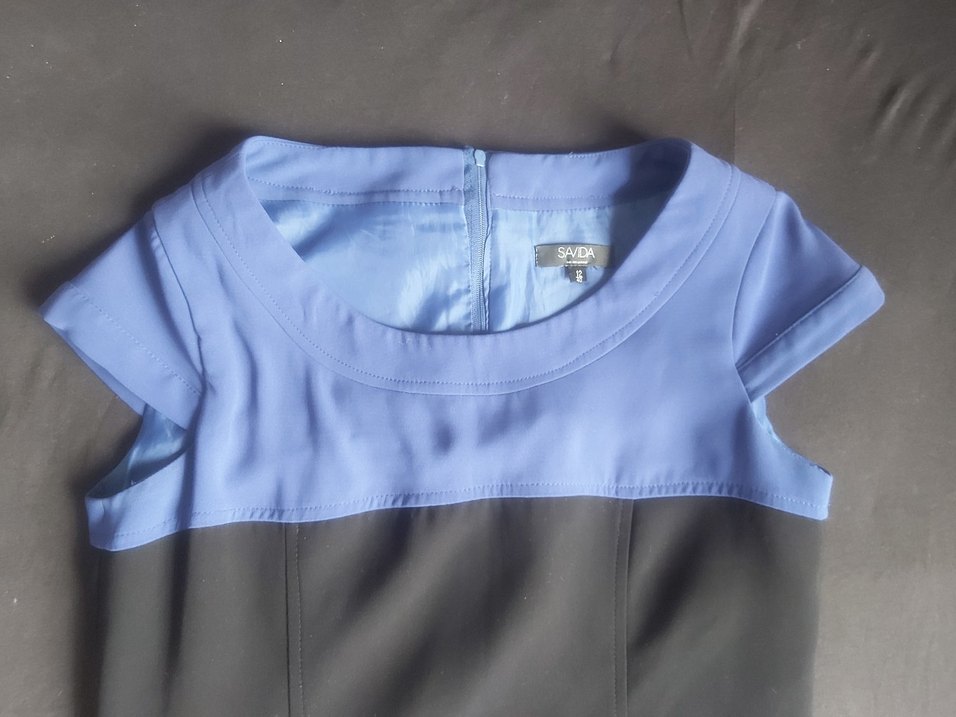 Kısa Kollu Mini Elbise - Görsel 5