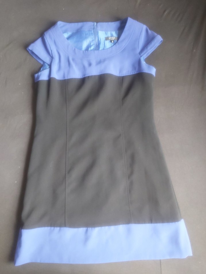 Kısa Kollu Mini Elbise - Görsel 2