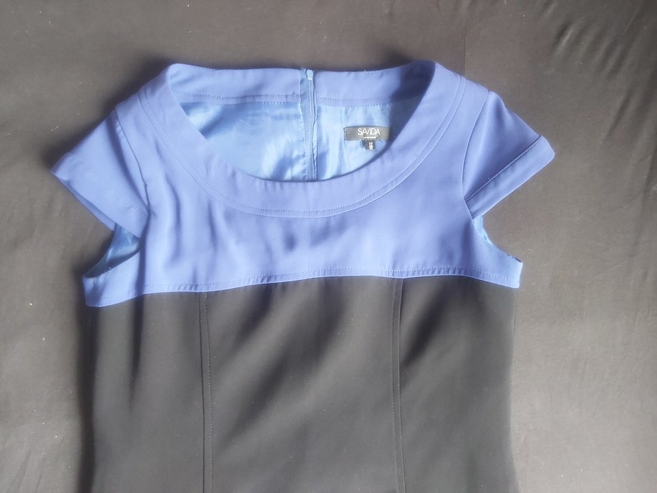 Kısa Kollu Mini Elbise - Görsel 4