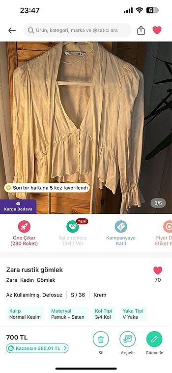 Zara Zara bohem bluz