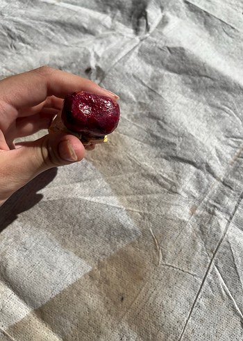 Kilden yapılmıs Renkli Çiçek Detaylı Kırmızı Çakmak