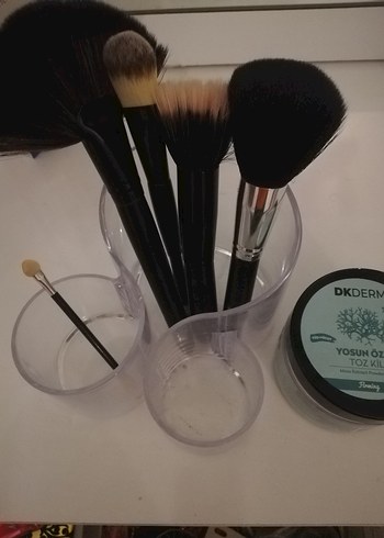 Siyah Flormar Makyaj Fırçası Seti - Görsel 4