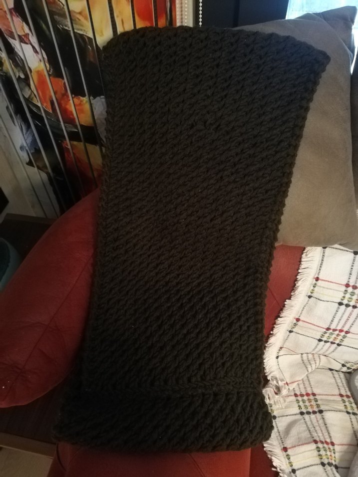 Siyah Fırın şal - Görsel 2