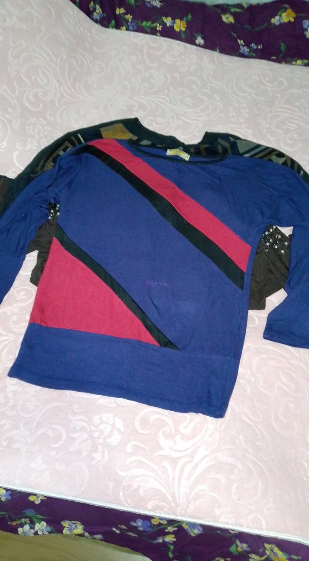 3 âdet üst uzun kollu - Görsel 3