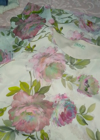 Çiçek Desenli elbise - Görsel 9