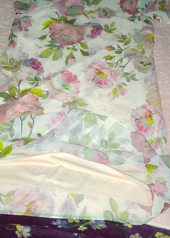 Çiçek Desenli elbise - Görsel 6