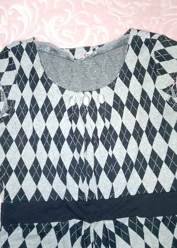 1 elbise
1 kot
1 tül hırka - Görsel 3