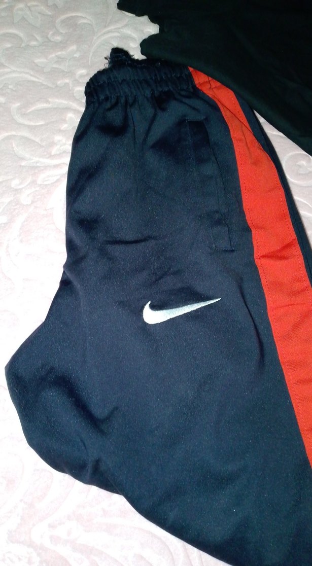 Siyah Erkek Çocuk Kadife Eşofman - Görsel 3