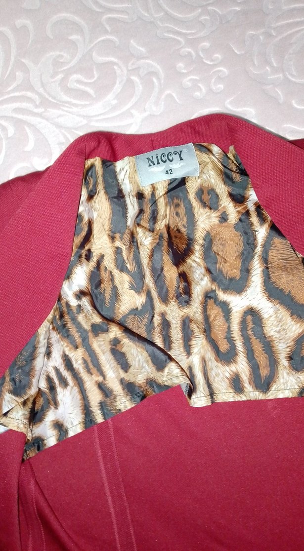 Bordo, Kadın Ofis Takımı 2 âdet - Görsel 3