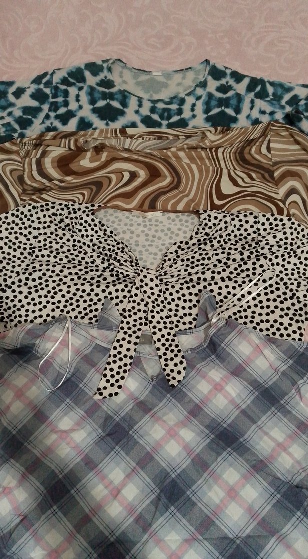 4 adet kısa kollu üst - Görsel 2