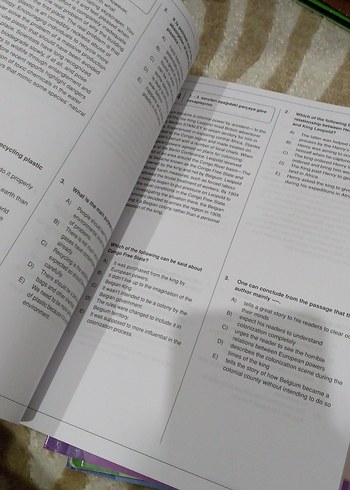 Leader Reading Question Bank İngilizce Sınav Hazırlık kitabı - Görsel 4