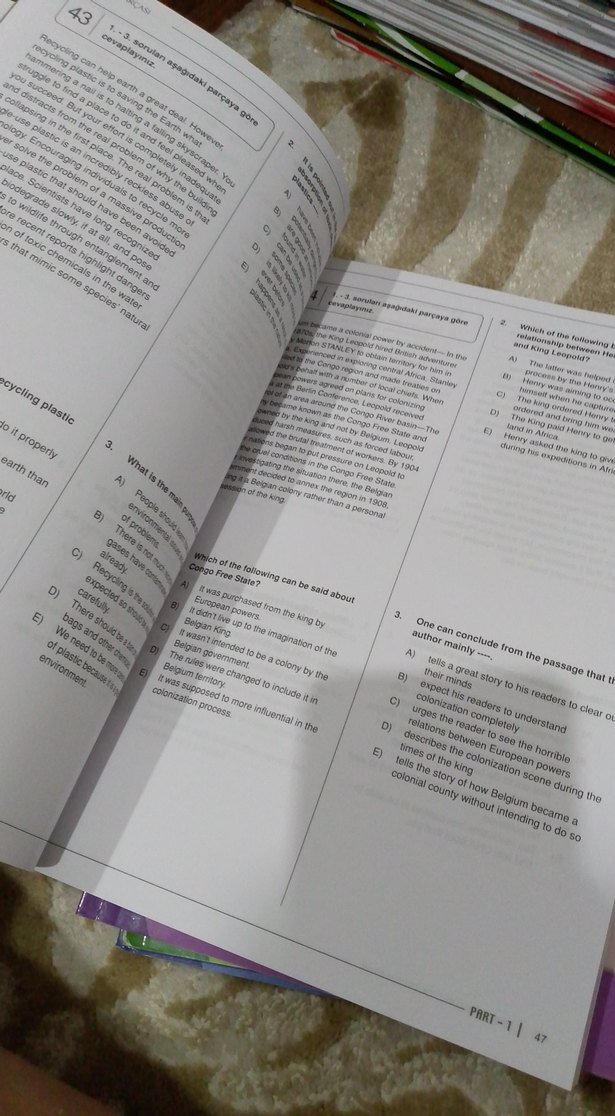 Leader Reading Question Bank İngilizce Sınav Hazırlık kitabı - Görsel 4