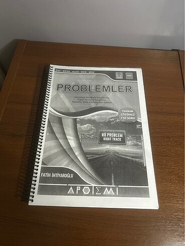 Apotemi Problemler Çıktısı