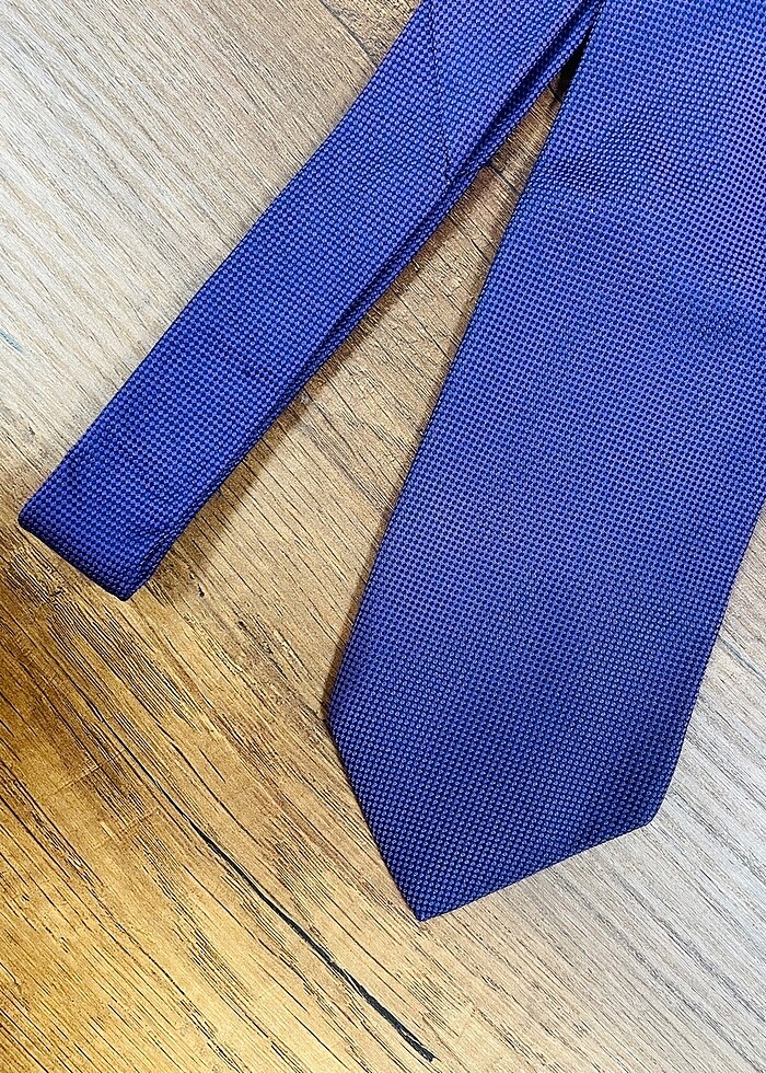 Vakko Kravat İpek Mor - Görsel 2