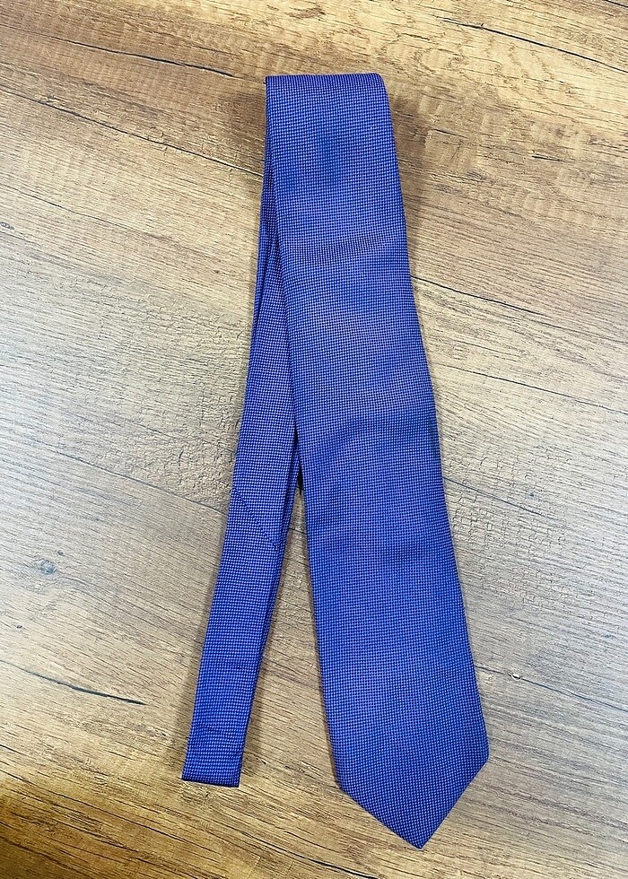 Vakko Kravat İpek Mor - Görsel 4