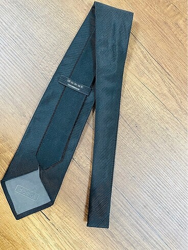 Damat Kravat Siyah ipek - Görsel 3
