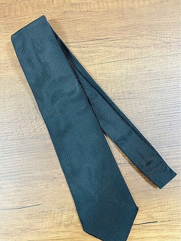 Damat Kravat Siyah ipek - Görsel 5