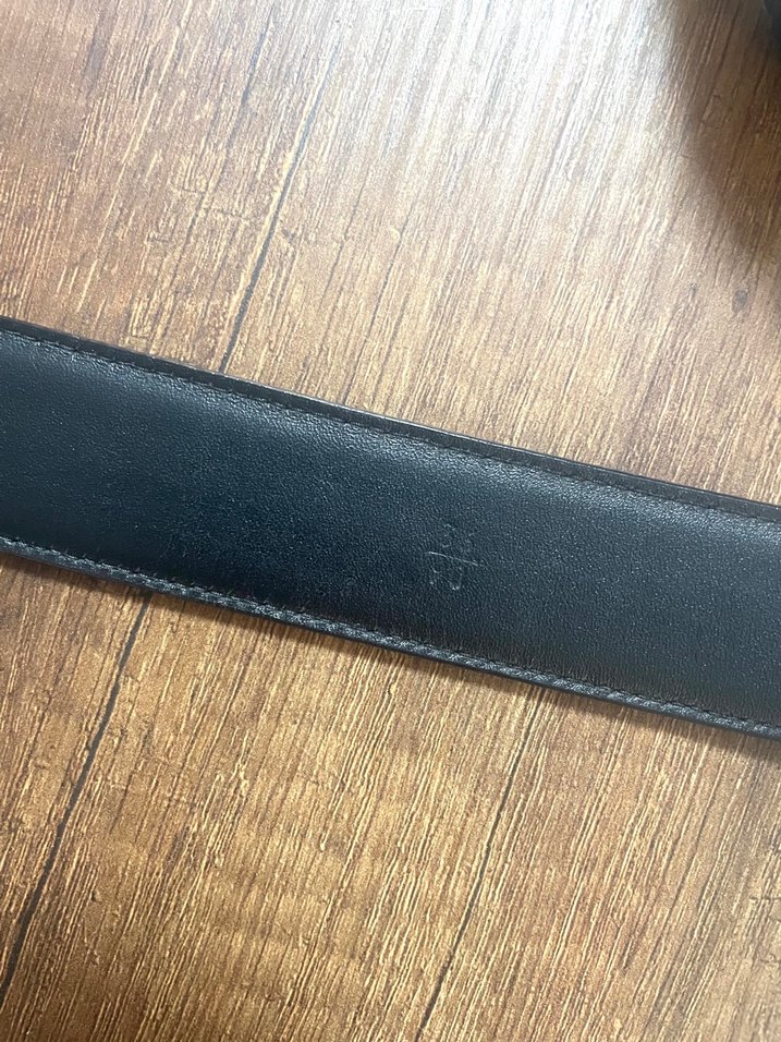 Prada Siyah Erkek Deri Kemer - Görsel 5