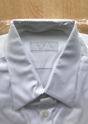 Prada Düğmeli Beyaz uzzupn. Kollu Erkek Gömlek - Görsel 2