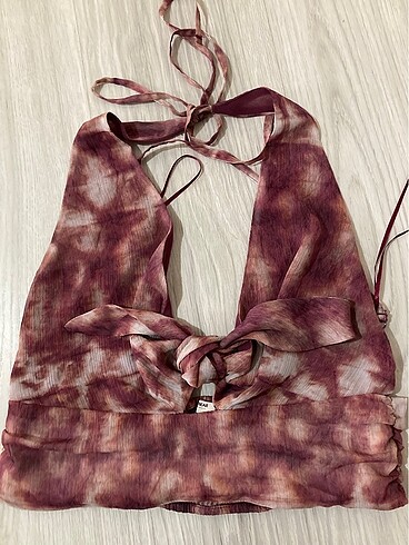 Halter yaka bluz
