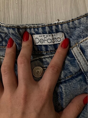 Defacto Belden ayarlanabilir jean