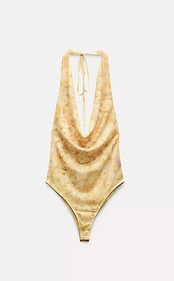 Zara Halter yaka Body