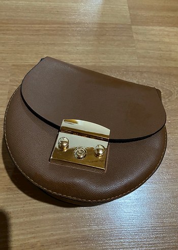 Beden kahverengi Renk Marjin Kahverengi askılı kol çantası