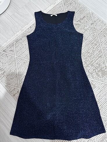 Topshop pırıltılı şık elbise