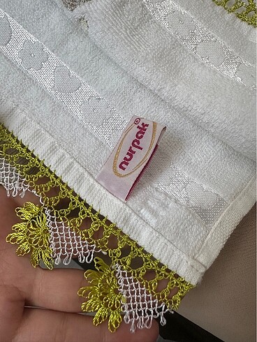 İğne oyası küçük havlu