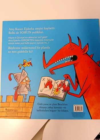Alevini Kaybeden Ejderha - Çocuk Kitabı - Görsel 2