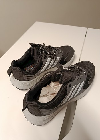 Erkek Siyah Desenli Bağcıklı Spor Ayakkabı - Görsel 2