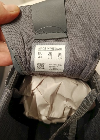 Gri Adidas Erkek Günlük Spor Ayakkabı - Görsel 4