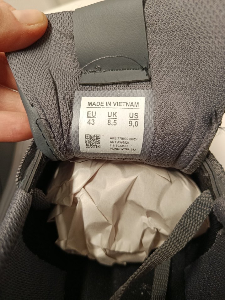 Gri Adidas Erkek Günlük Spor Ayakkabı - Görsel 4