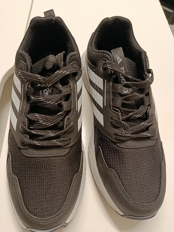 Gri Çizgili Erkek Spor Ayakkabı - Görsel 5