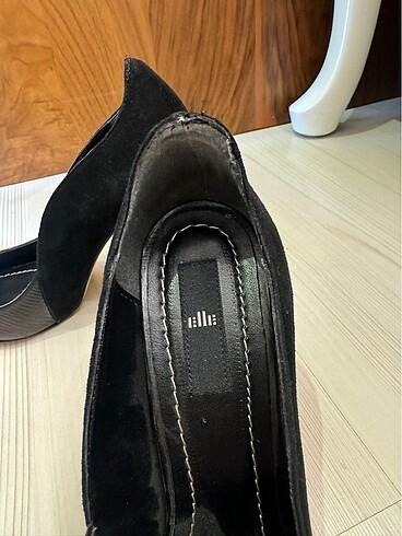 38 Beden siyah Renk Elle asimetrik stiletto