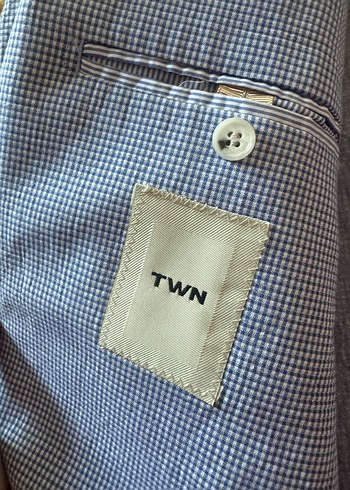 Mavi Erkek Düğmeli Normal Kesim Takım Elbise - Görsel 2