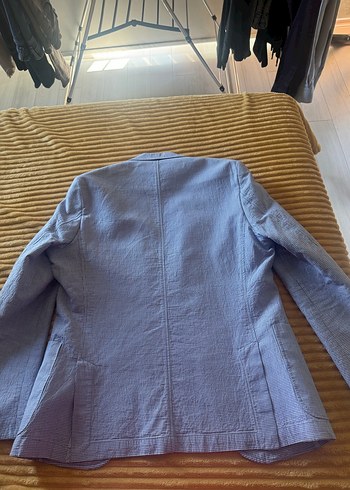 Mavi Erkek Düğmeli Normal Kesim Takım Elbise - Görsel 5