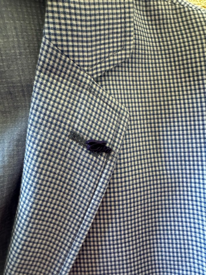 Mavi Erkek Düğmeli Normal Kesim Takım Elbise - Görsel 4