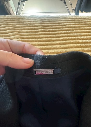 Düğmeli Koyu Mavi Erkek Takım Ceketi - Görsel 3