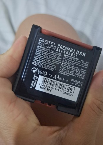  Beden Pastel Krem Allık Bej Tonu