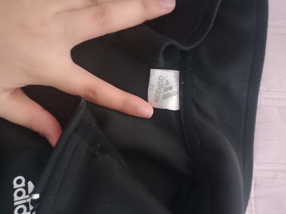 Adidas Siyah Fermuarlı Erkek Sweatshirt - Görsel 4