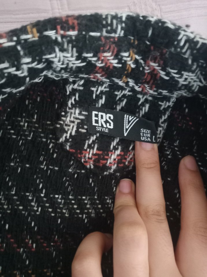 Düğmeli Gri erkek Gömlek - Görsel 4