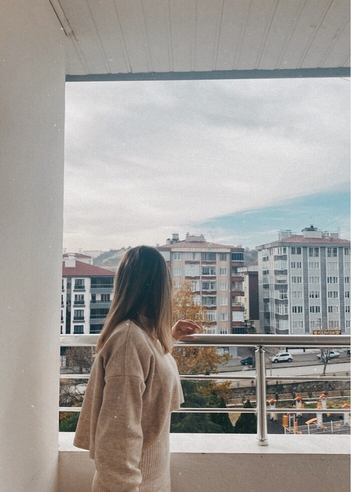 Kadın kışlık triko ikili takım - Görsel 2