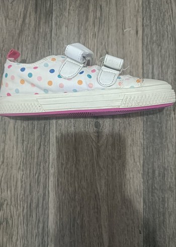 29 Beden LCW MARKA Kız Çocuk Minnie Mouse Beyaz Spor Ayakkabı