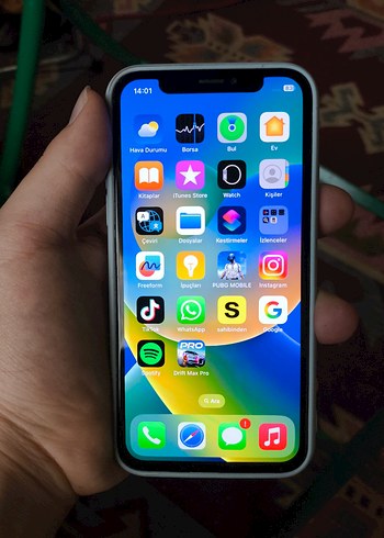 iPhone X 64 GB Pil 100 Temiz Sorunsuz
